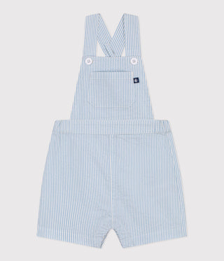 BABY BOY'S ORGANIC COTTON DUNGAREES