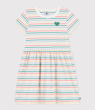 GIRL'S ORGANIC COTTON LIGHTWEIGHT JERSEY DRESS
