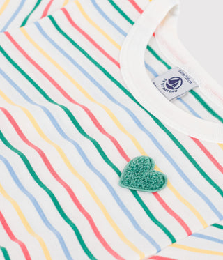 GIRL'S ORGANIC COTTON LIGHTWEIGHT JERSEY DRESS