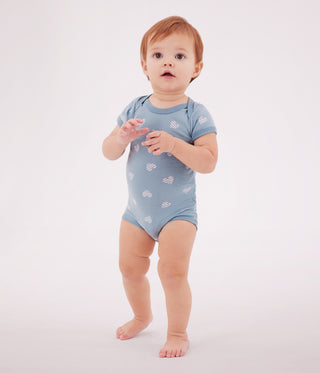 BABY BOY'S ORGANIC COTTON BODYSUIT