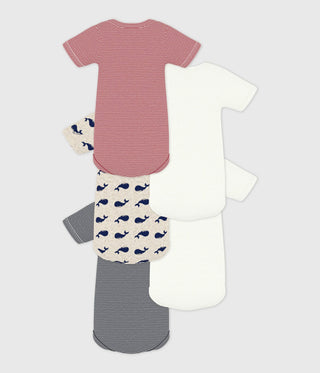 BABY BOY'S ORGANIC COTTON BODYSUIT - 5-PACK