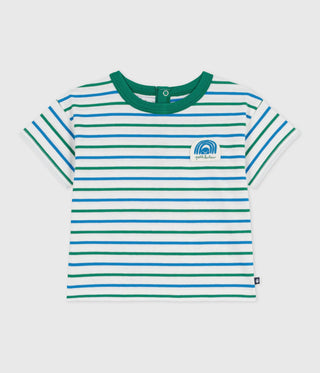 BABY BOY'S LIGHTWEIGHT COTTON JERSEY T-SHIRT