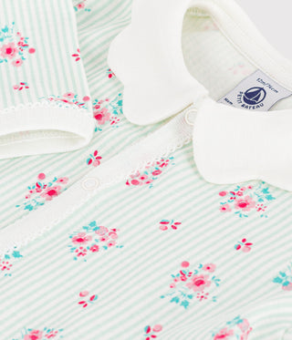 BABY UNISEX ORGANIC COTTON FOOTLESS SLEEPSUIT