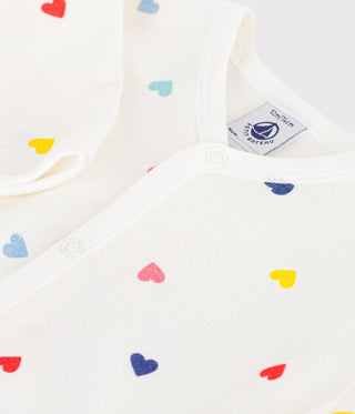 BABY UNISEX ORGANIC COTTON FOOTLESS SLEEPSUIT