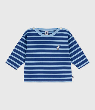 BABY BOY'S LIGHTWEIGHT COTTON JERYSEY T-SHIRT
