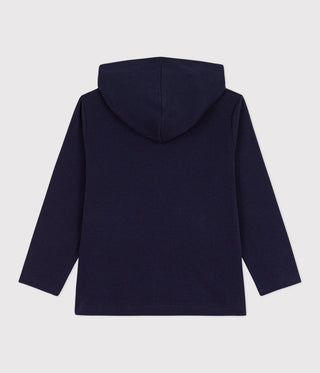 BOY'S COTTON ZIP-UP HOODIE