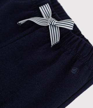 BABY BOY'S ORGANIC COTTON FLEECE SHORTS