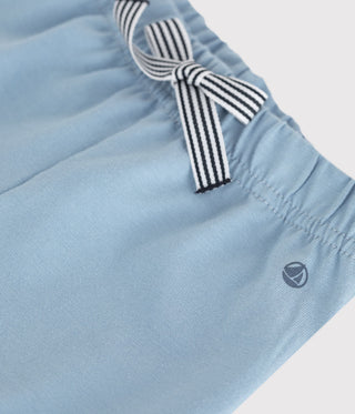 BABY BOY'S ORGANIC COTTON FLEECE SHORTS
