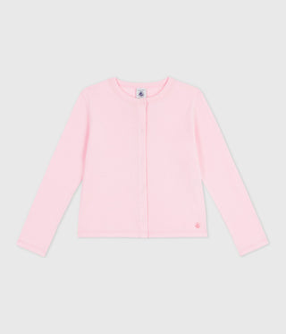 GIRL'S COTTON CARDIGAN