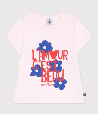 GIRL'S ORGANIC COTTON T-SHIRT
