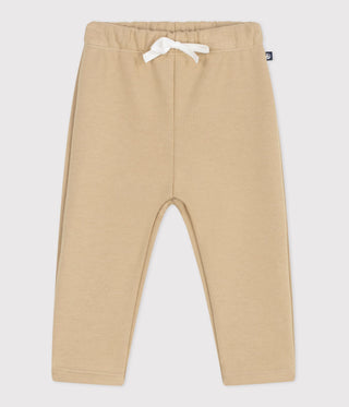 BABY BOY'S ORGANIC COTTON FLEECE PANTS