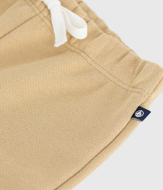 BABY BOY'S ORGANIC COTTON FLEECE PANTS