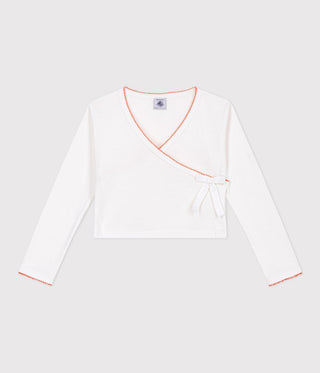 [LIMITED EDITION] GIRL'S BALLERINA COTTON CARDIGAN IN OPERA DE PARIS PRINT