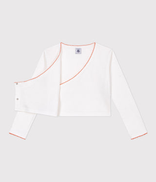 [LIMITED EDITION] GIRL'S BALLERINA COTTON CARDIGAN IN OPERA DE PARIS PRINT