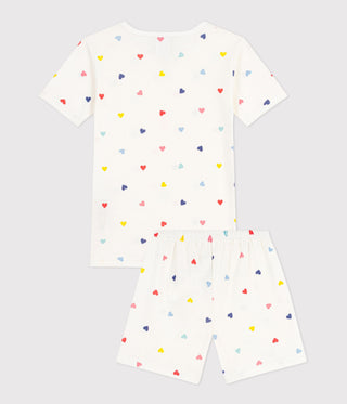 GIRL'S ORGANIC COTTON PYJACOURT