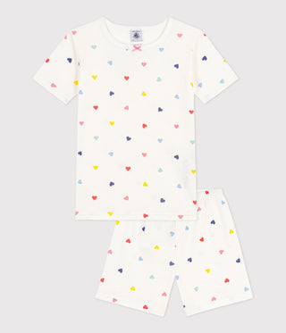 GIRL'S ORGANIC COTTON PYJACOURT