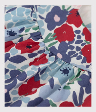 BABY GIRL'S COTTON BLOUSE IN FLORAL PRINT