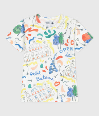 [LIMITED EDITION] UNISEX COTTON T-SHIRT IN OPERA DE PARIS PRINT