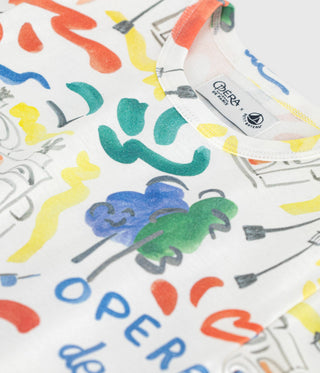 [LIMITED EDITION] UNISEX COTTON T-SHIRT IN OPERA DE PARIS PRINT