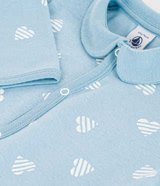 BABY UNISEX ORGANIC COTTON FOOTLESS SLEEPSUIT