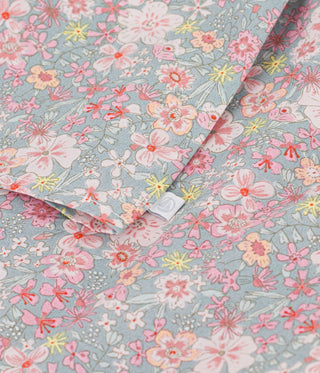 GIRL'S COTTON BLOUSE IN FLORAL PRINT