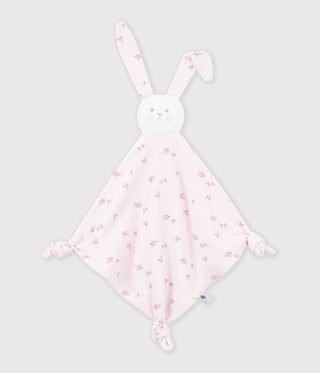 BABY GIRL'S FLOWER-PRINT ORGANIC COTTON TOY