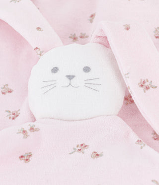 BABY GIRL'S FLOWER-PRINT ORGANIC COTTON TOY