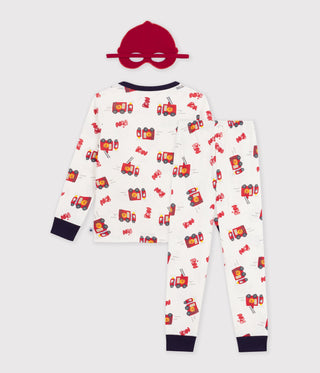 BOY'S ORGANIC COTTON PYJAMAS (WITH MASK)