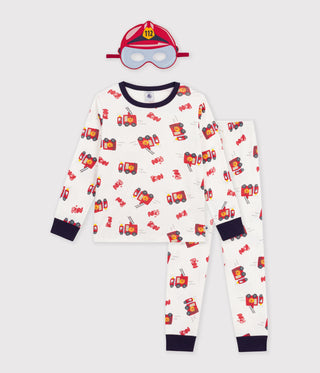 BOY'S ORGANIC COTTON PYJAMAS (WITH MASK)