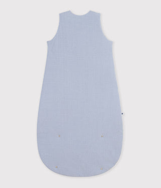 BABY UNISEX 3 TOG ORGANIC VELOUR SLEEPING BAG