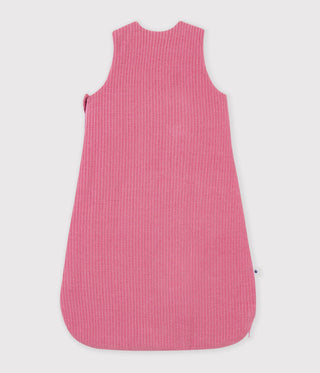 BABY GIRL'S 3 TOG ORGANIC VELOUR SLEEPING BAG