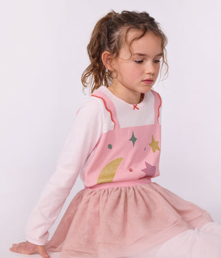 GIRL'S COTTON BALLERINA COSTUME PYJAMAS