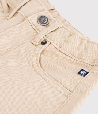 BOY'S 5-POCKET ORGANIC COTTON DENIM TROUSERS