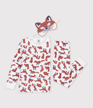 BOY'S ORGANIC COTTON FOX COSTUME PYJAMAS