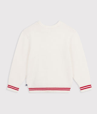 BOY'S WOOL AND COTTON JUMPER