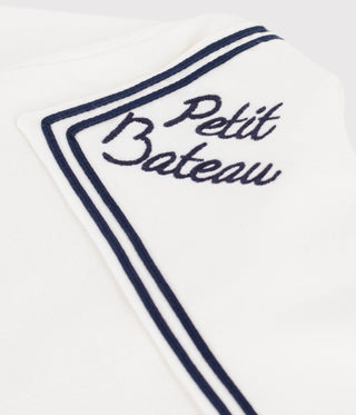 GIRL'S LONG-SLEEVED COTTON BLOUSE WITH A COLLAR