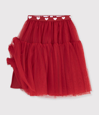 GIRL'S LONG SKIRT IN TULLE
