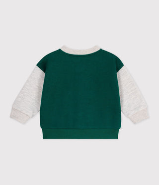 BABY BOY'S TWO-TONE COTTON BABY TEDDY