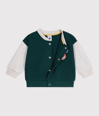 BABY BOY'S TWO-TONE COTTON BABY TEDDY