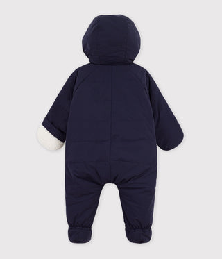 BABY POLYESTER SNOWSUIT WITH A SHERPA LINING