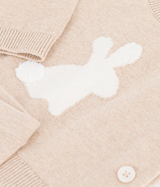 BABY UNISEX ORGANIC COTTON PATTERNED KNITTED SET