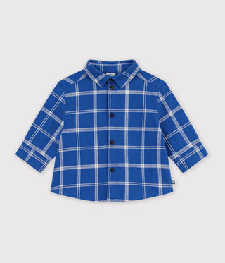 BABY BOY'S CHECKED FLANNEL SHIRT