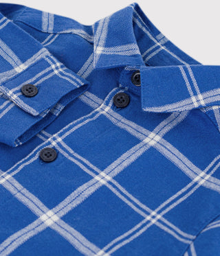 BABY BOY'S CHECKED FLANNEL SHIRT