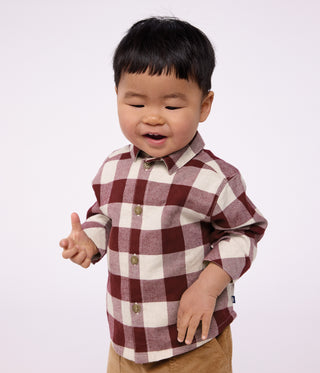 BABY BOY'S CHECKED FLANNEL SHIRT