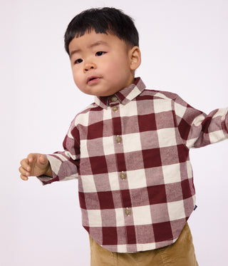 BABY BOY'S CHECKED FLANNEL SHIRT