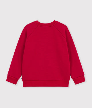 BOY'S ANIMAL DESIGN COTTON SWEATSHIRT