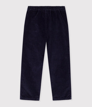 BOY'S STRAIGHT ORGANIC COTTON CORDUROY TROUSERS