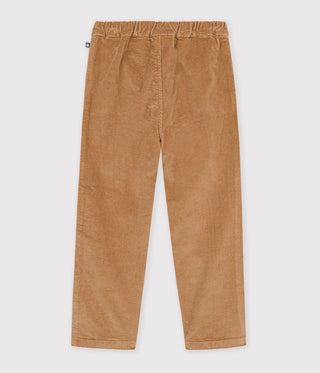 BOY'S STRAIGHT ORGANIC COTTON CORDUROY TROUSERS