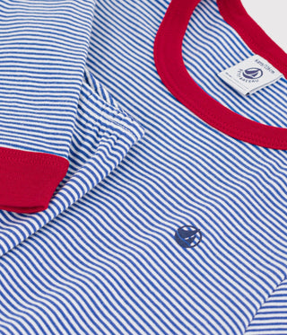 BOY'S STRIPY ORGANIC COTTON PYJAMAS