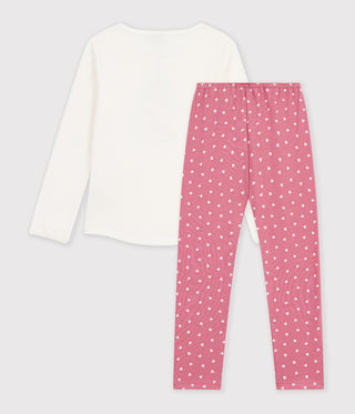 GIRL'S DRAGON DESIGN ORGANIC COTTON PYJAMAS